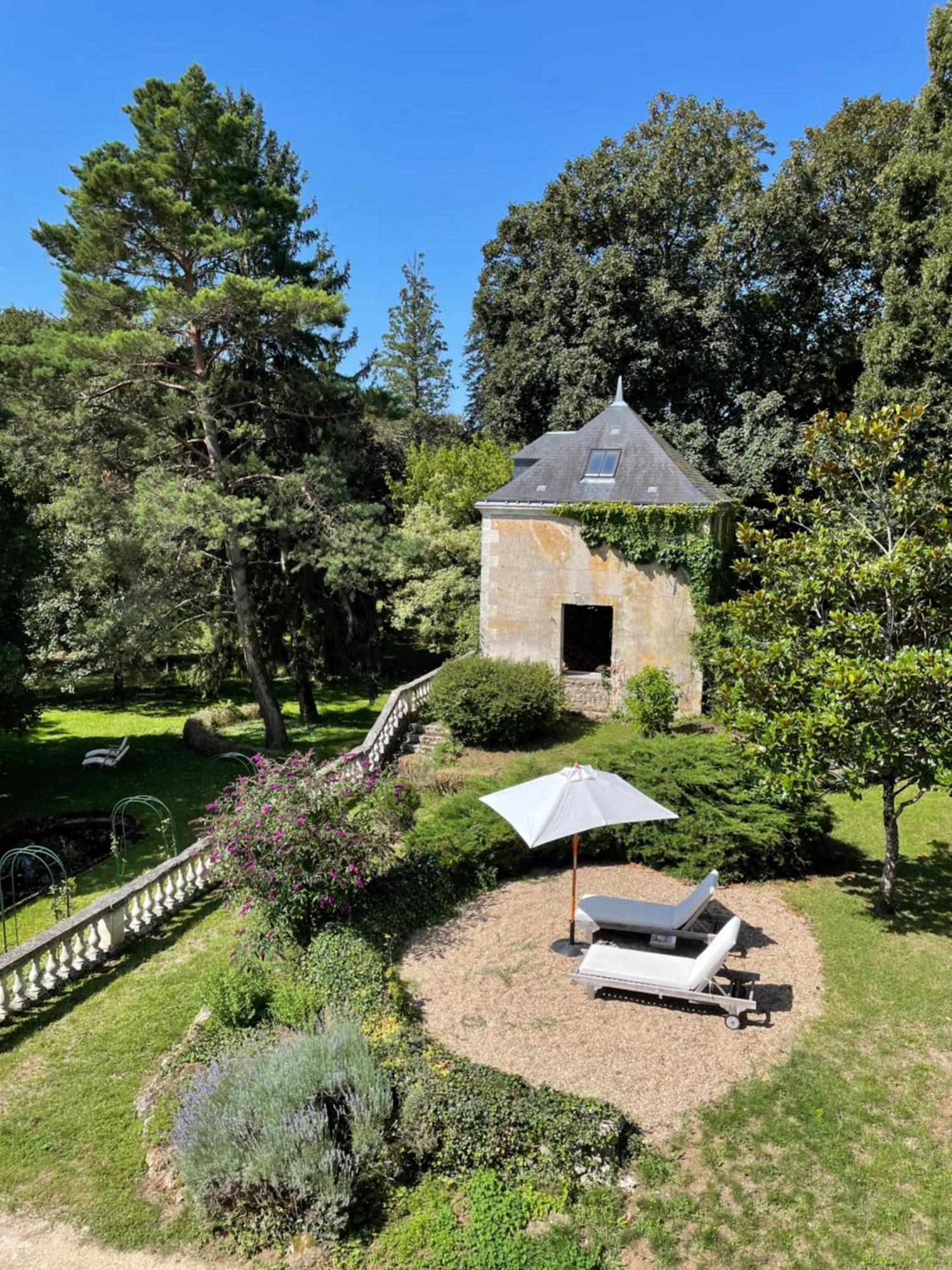 Chateau De La Huberdiere Nazelles-Negron Exterior foto